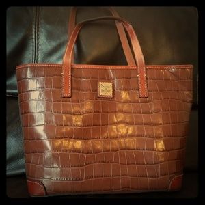 Dooney & Bourke Croco Charleston Handbag